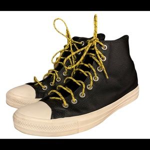 Converse Black Hi-tops
